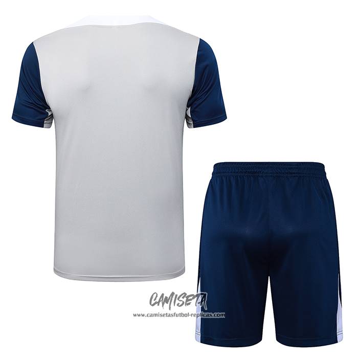 Chandal del Tottenham Hotspur 2025-2026 Manga Corta Gris - Pantalon Corto